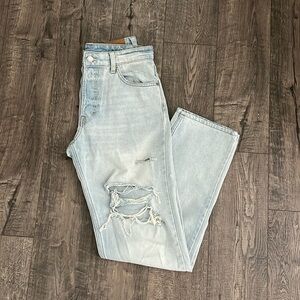 h&m high-waist 90's boyfriend jeans